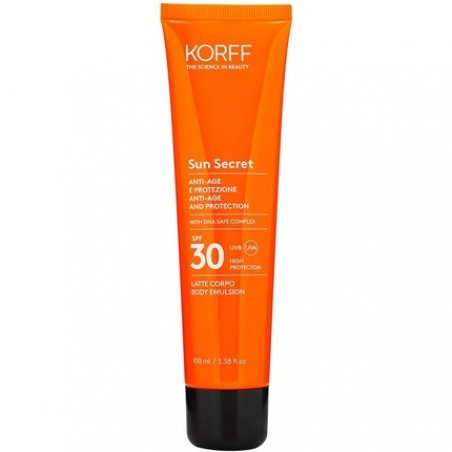 Korff Sun Secret Body Milk Sun Protection and Anti-Aging SPF 30 100ml