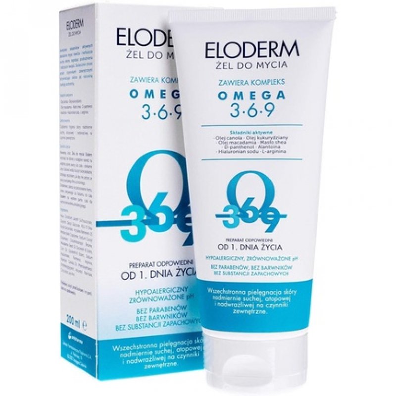 Eloderm Washing Gel 200ml 6.7oz from The First Day of Life