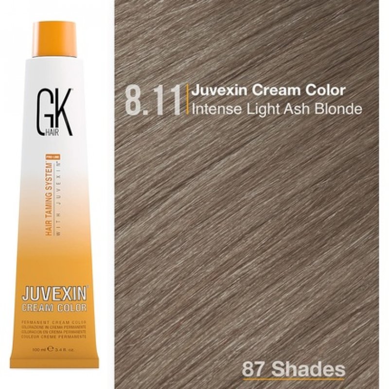 GK HAIR Global Keratin Professional Hair Color Cream Tube 3.4 Fl Oz/100ml Nourishing & Cleansing Colors for Styling