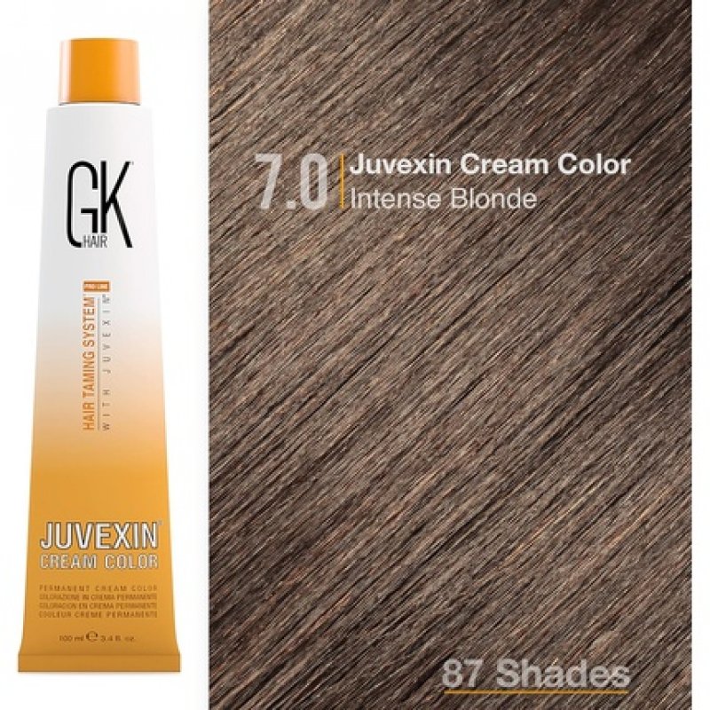 GK HAIR Global Keratin Professional Hair Color Cream Tube 3.4 Fl Oz/100ml Nourishing & Cleansing Colors for Styling