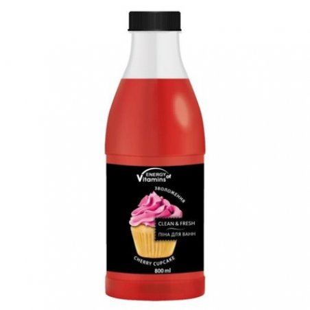 Energy of Vitamins Cherry Cupcake Bath Foam 800ml