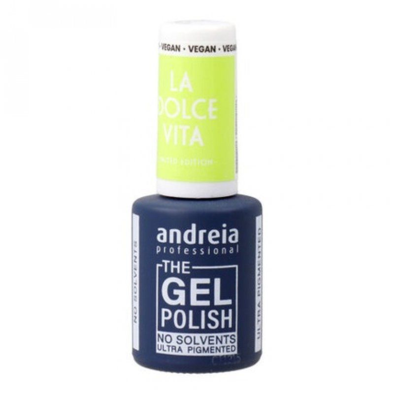 Andreia La Dolce Vita DV1 Lime Green Gel Nail Polish 10.5ml