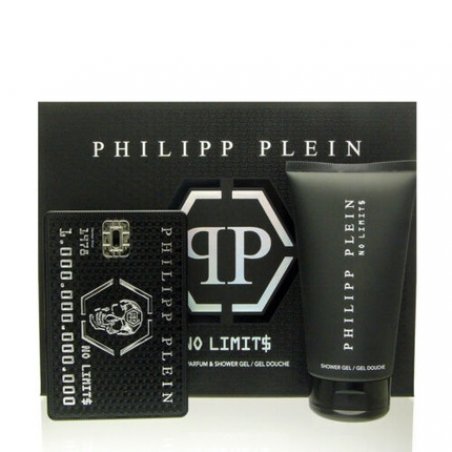 Philipp Plein No Limits Set - EDT 90ml SG 150ml Gift for Men NEW OVP