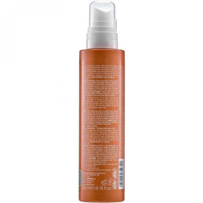 Rilastil Sun System Corpo Ultra Light Spray for Wet Skin SPF50 200ml