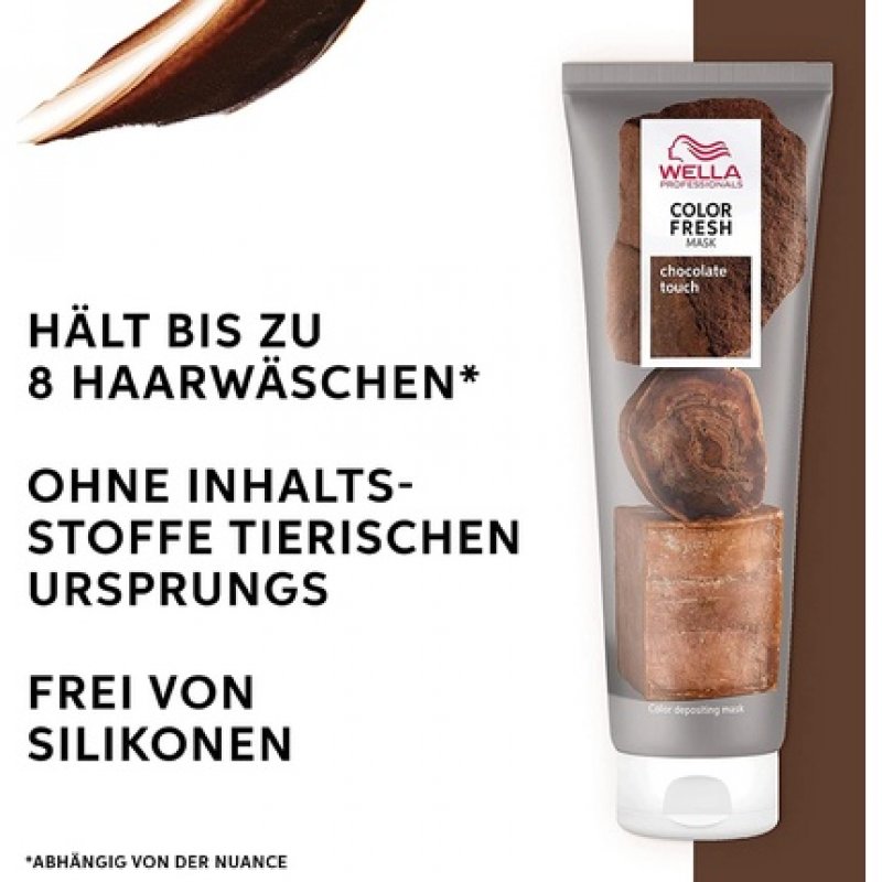 Wella Color Fresh Chocolate Touch Colored Mask 500ml