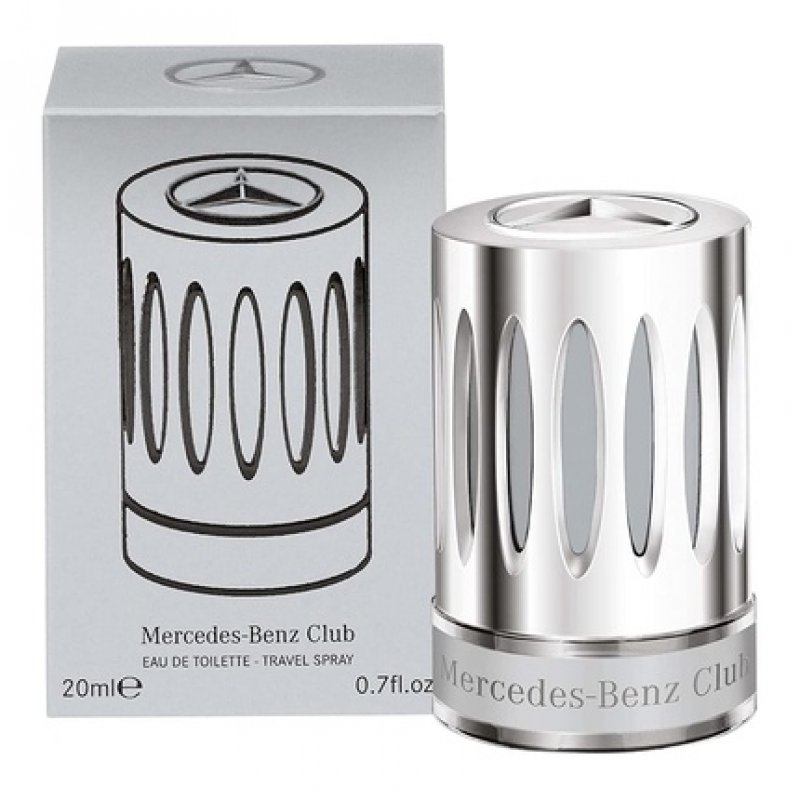Mercedes-Benz Club Fragrance For Men with Notes of Grapefruit, Cardamom and Dry Wood 0.7oz EDT Mini Spray