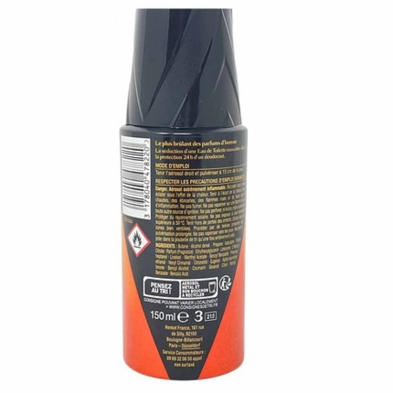 SCORPIO Inferno Deodorant Protection 24h Deodorant Spray 150ml