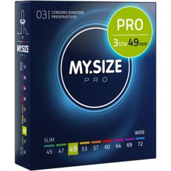 MY.SIZE PRO Condom Size 2 49mm 3 Pieces