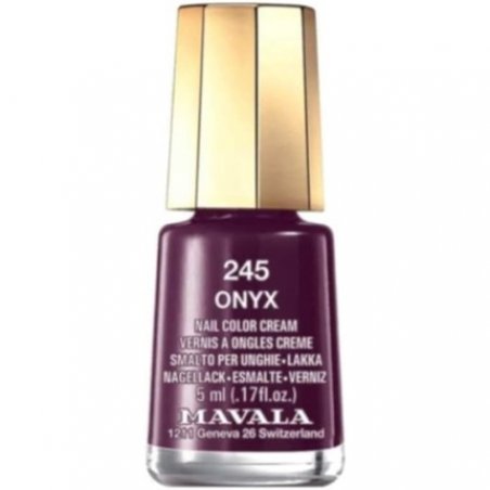Mavala Mini Nail Color Creme Nail Polish Onyx 245 5ml