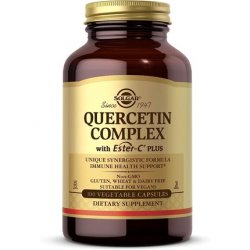 Solgar Quercetin Complex with Ester-C Plus Vegetable Capsules 100 Count