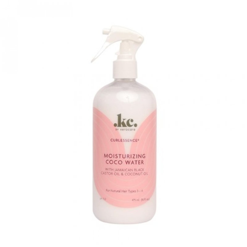 KeraCare CurlEssence Moisturizing Coconut Water 16 Ounce with Jamaican Black Castor and Coconut Oil