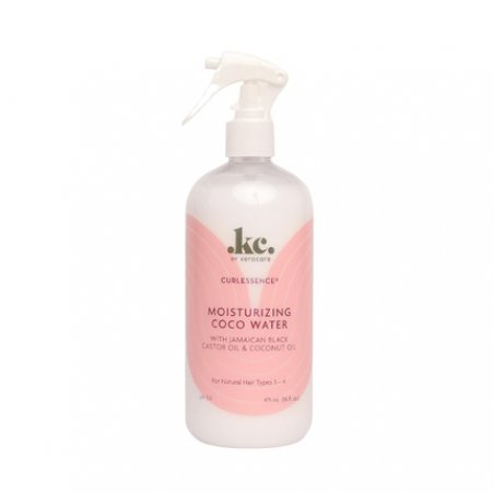 KeraCare CurlEssence Moisturizing Coconut Water 16 Ounce with Jamaican Black Castor and Coconut Oil