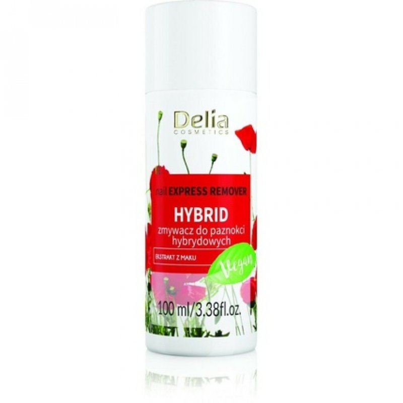 Delia Cosmetics Acetone Hybrid Nail Polish Remover 100ml