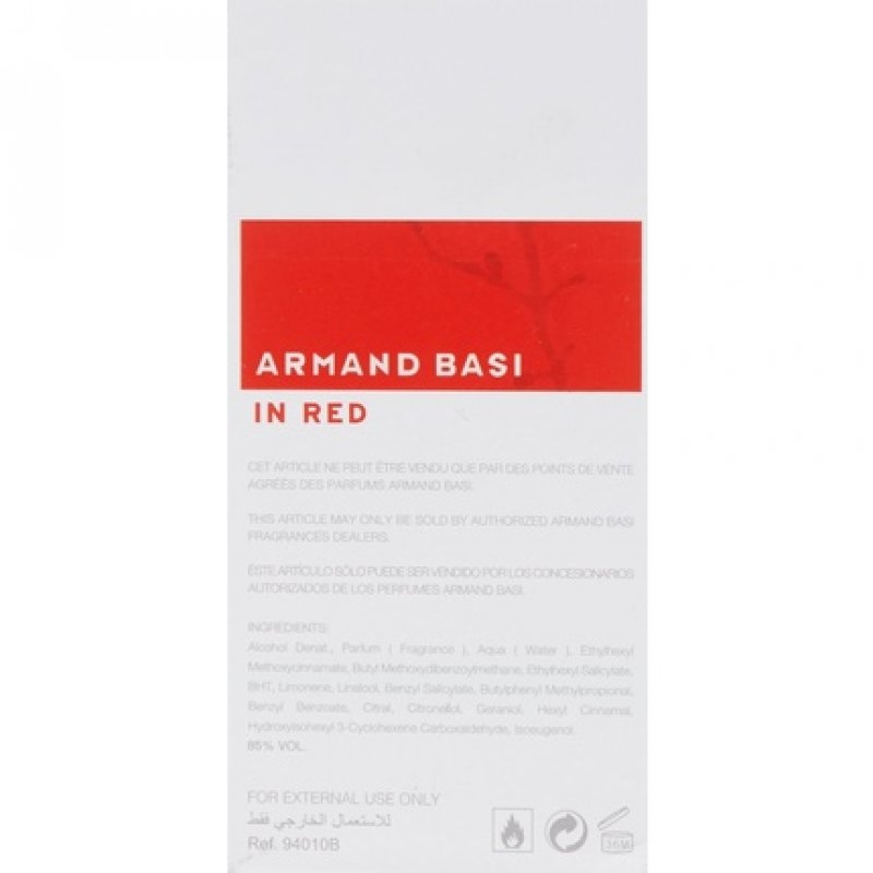 Armand Basi in Red Eau De Toilette Spray 50ml