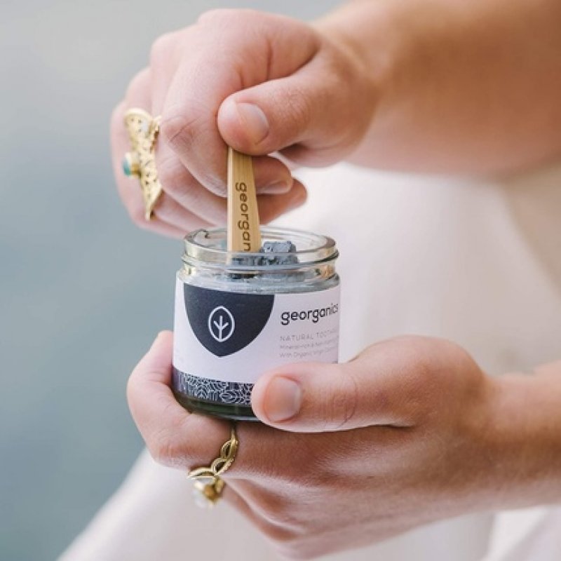 Georganics Mineral Toothpaste Activated Charcoal 60ml