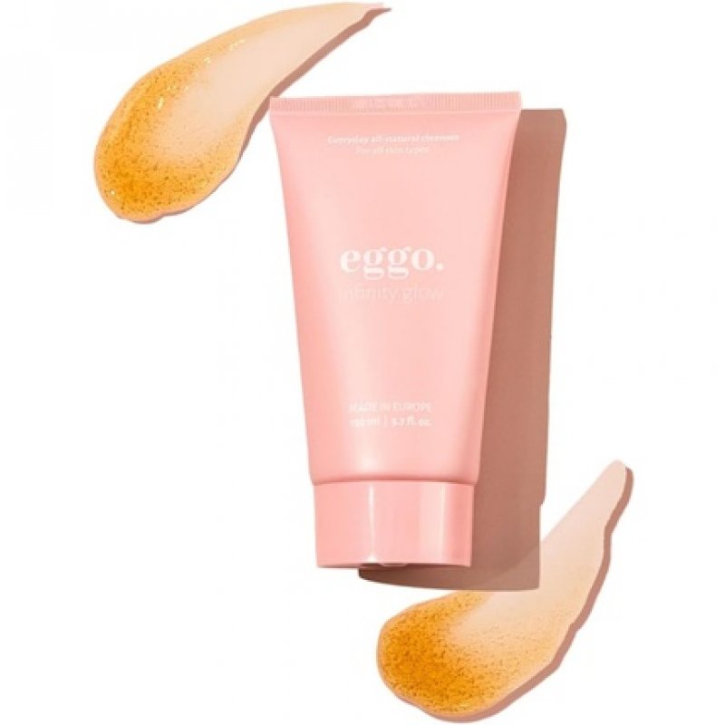 Eggo Daily Face Cleansing Gel for All Skin Types 150ml Gentle Cleansing to Cleanse, Soothe, and Relax - Fragrance-Free