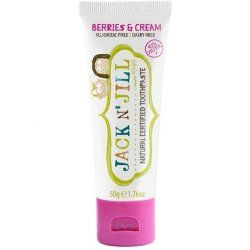 Jack N' Jill Kids Natural Toothpaste Berries & Cream Flavor 50g