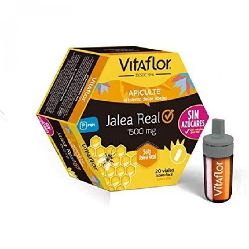 Vitaflor Jalea Real 1500mg 20 Bottles 300g