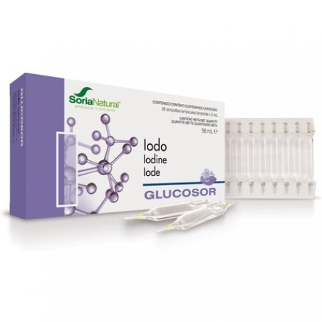Soria Natural Glucosor Iodo 28 Tablets