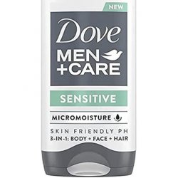 Dove Men Care Sensitive 3-In-1 Shower Gel 250ml