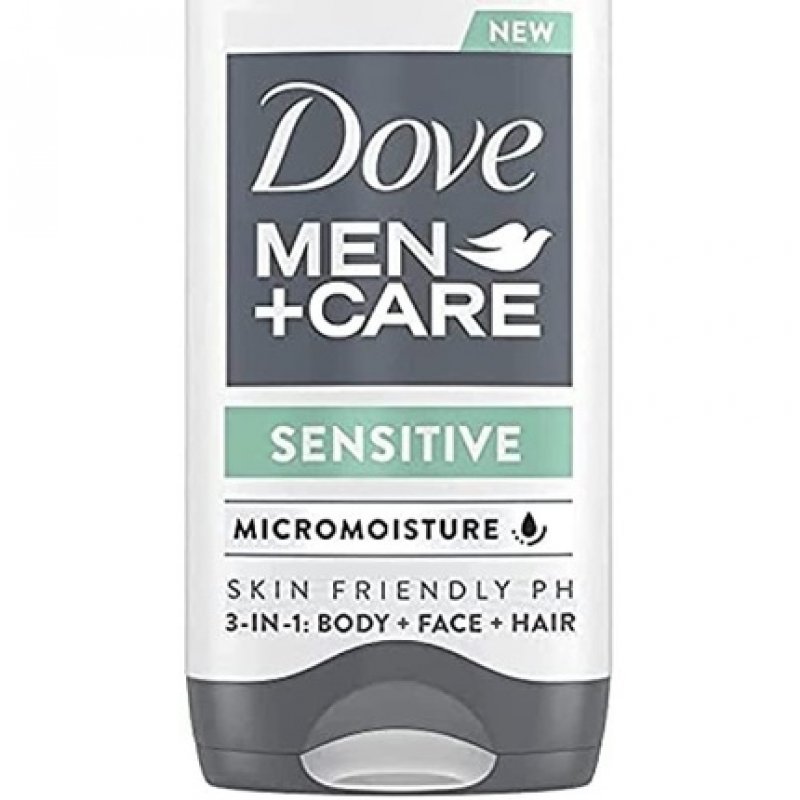 Dove Men Care Sensitive 3-In-1 Shower Gel 250ml