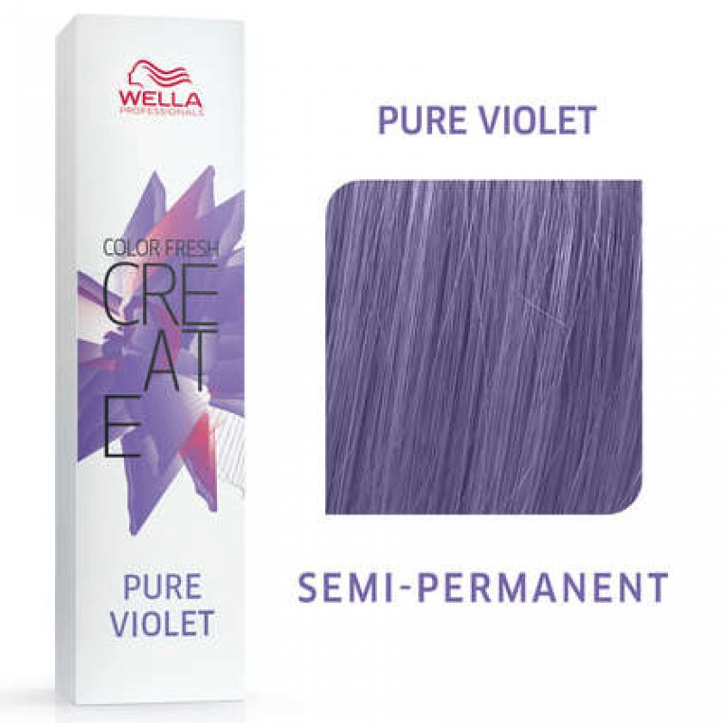 Wella Color Fresh Pure Violet Permanent Hair Colour 60ml
