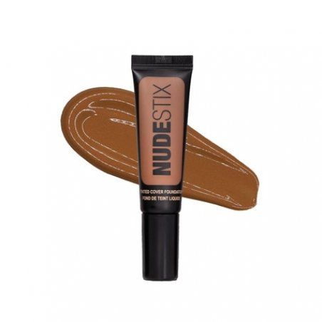 Nudestix Tinted Cover Liquid Foundation Buildable Coverage for Even Skin Tone Shade Nude 9 0.84 fl oz 25ml