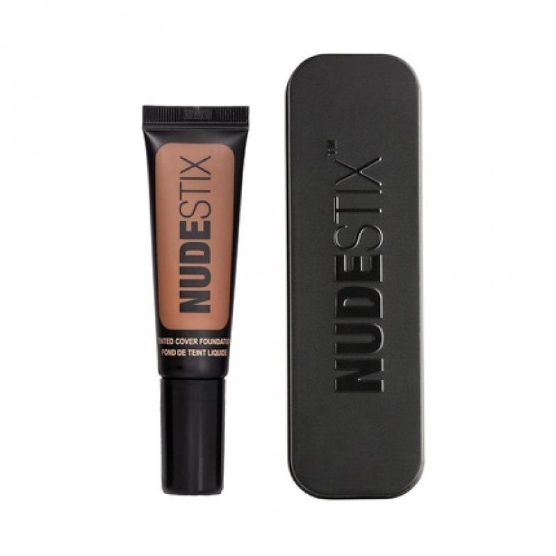 Nudestix Tinted Cover Liquid Foundation Buildable Coverage for Even Skin Tone Shade Nude 9 0.84 fl oz 25ml