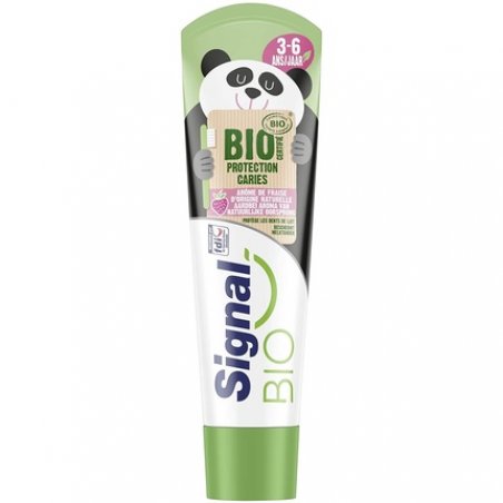 Signal Kids Bio Children's Toothpaste Natural Strawberry Flavor 50ml CotC