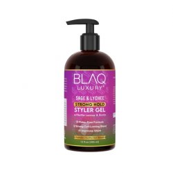 Blaq Luxury Sage & Lychee Strong Hold Styler Gel 12oz