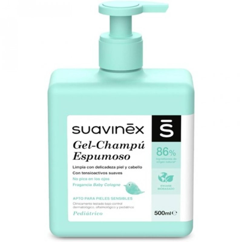 Suavinex Gel Shampoo with Champagne Extract 500ml
