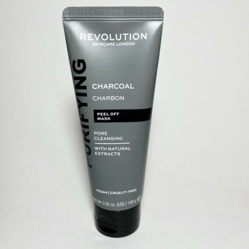 Revolution DUO Charcoal Peel Off Pore Cleansing Mask Full Size 3.52oz 100g