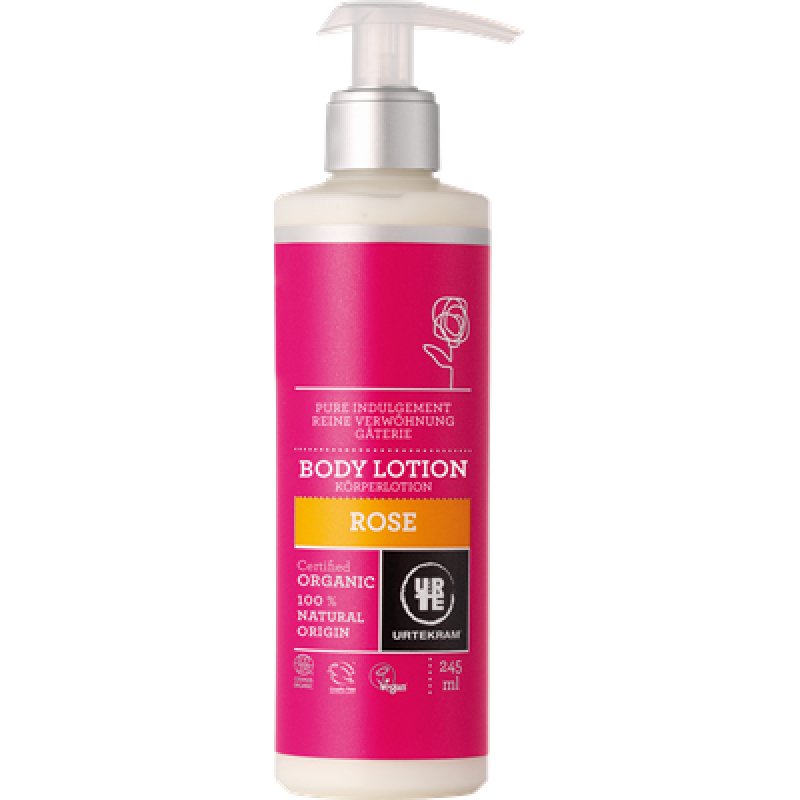 Urtekram Organic Rose Body Lotion 245ml