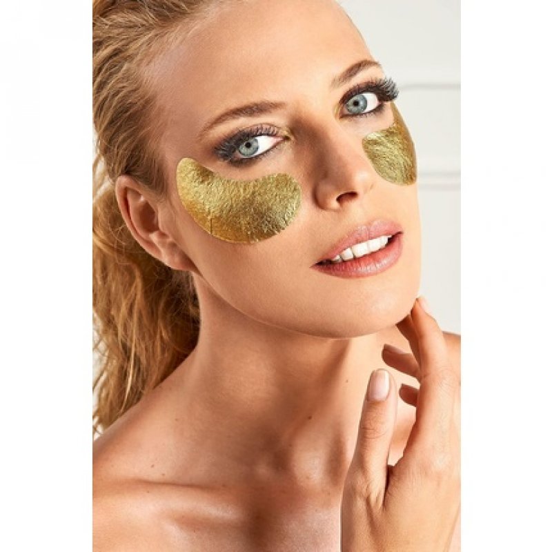 Iroha Nature Extra Firmness Foil Sheet Eye Patches 24K Gold Divine 1 Use