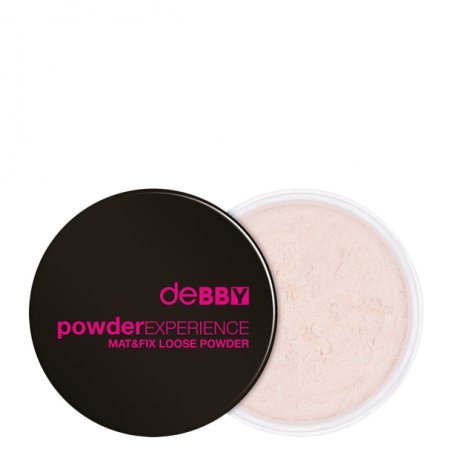 deBBY powderEXPERIENCE face powder 01 Transparent