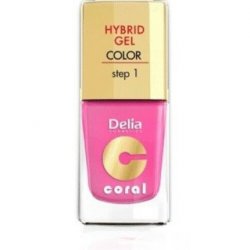 Delia Cosmetics Coral Hybrid Gel Nail Polish No. 22 Landryn Pink 11ml