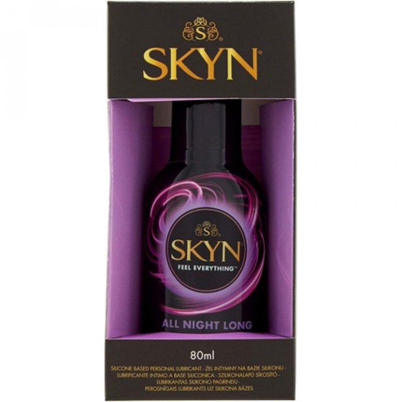 SKYN All Night Long Silicone-Based Long-Lasting Lubricant 80ml
