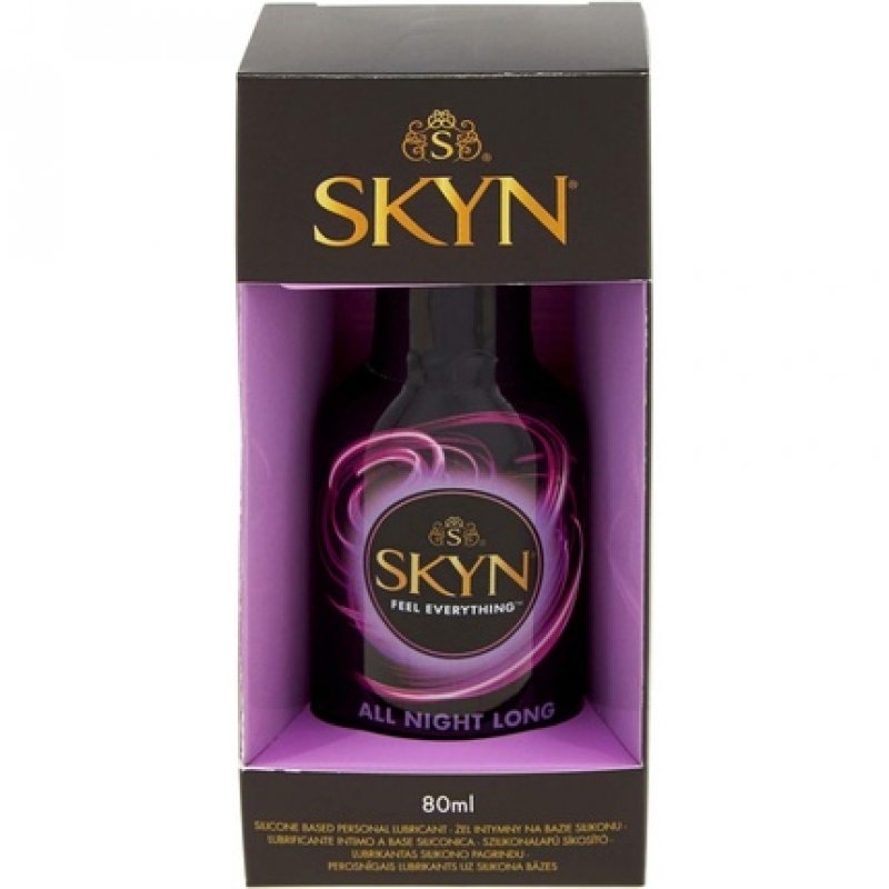 SKYN All Night Long Silicone-Based Long-Lasting Lubricant 80ml