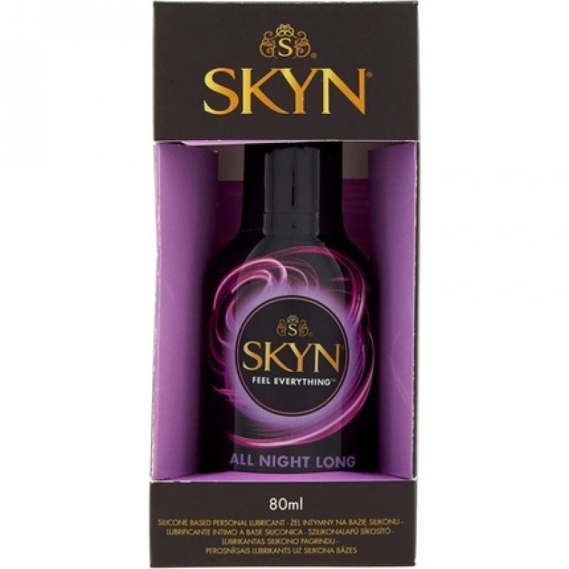 SKYN All Night Long Silicone-Based Long-Lasting Lubricant 80ml