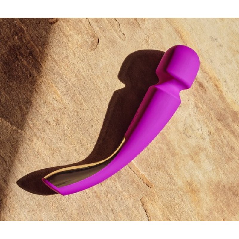 LELO SMART WAND 2 L Massage Stick with Deep Impact and 10 Vibration Patterns Deep Rose