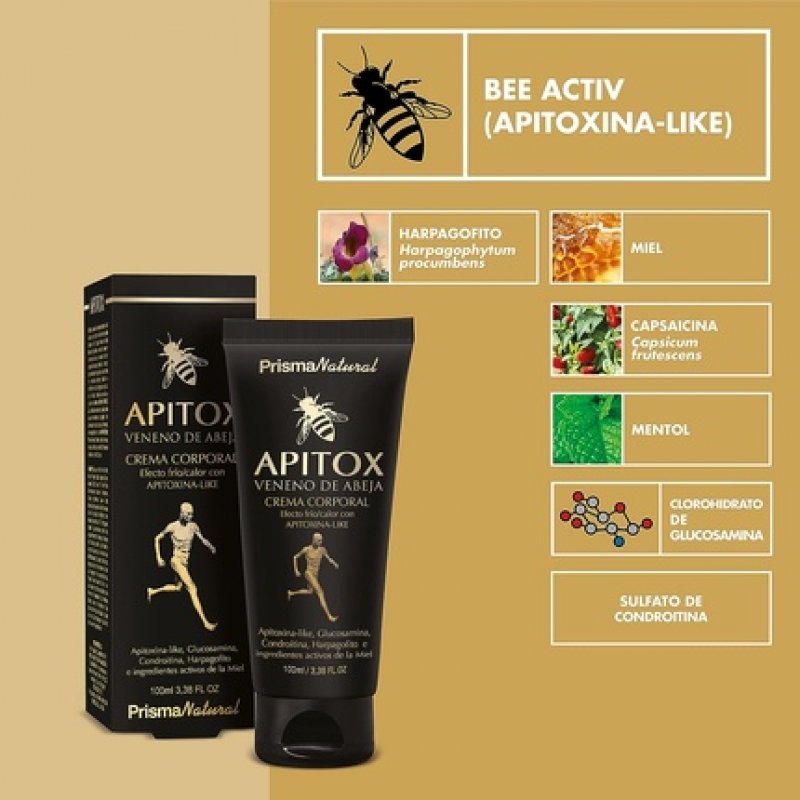 Prisma Natural Apitox Bee Venom Body Cream 100ml