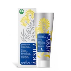 Natysal Arnica Cream 75ml Natural Herbal Massage Cream with Arnica Menthol and Camphor Soothes and Refreshes Localized