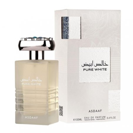 Pure White 100ml Eau De Parfum Asdaaf Unisex Oriental Arabic Perfume from Emirates
