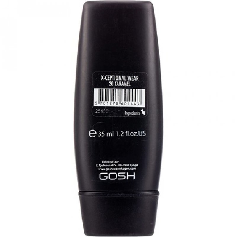 Gosh X Ceptional Foundation 20 Caramel 35ml