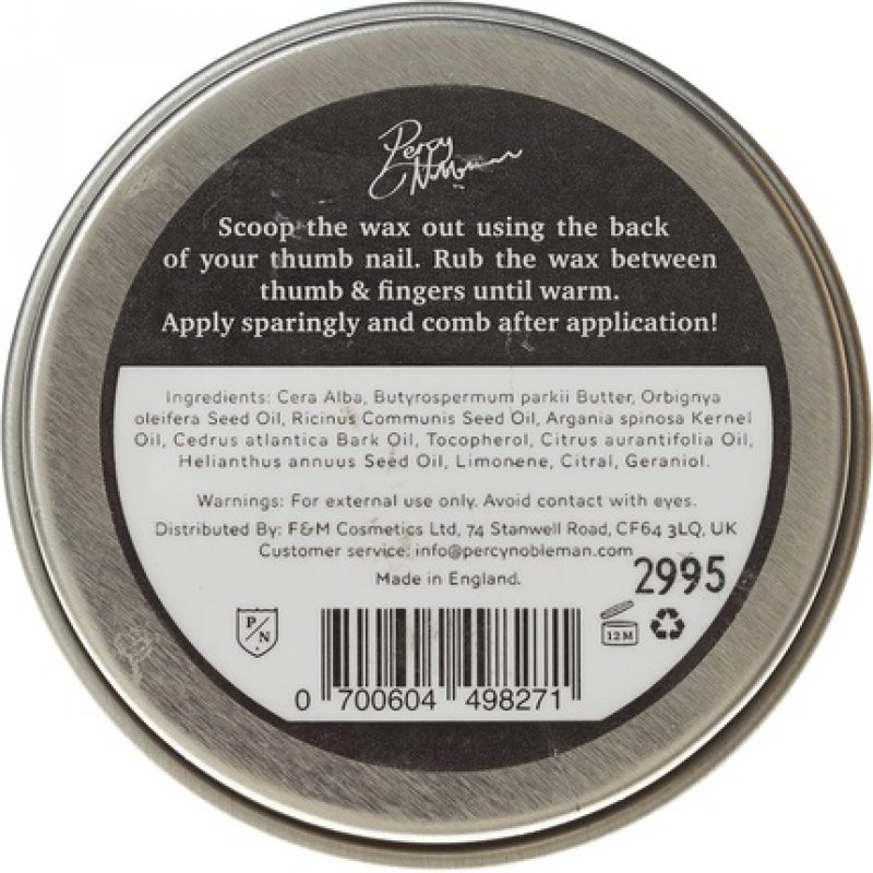 Percy Nobleman Moustache Wax