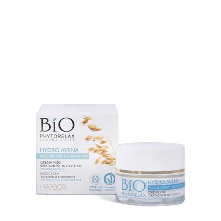 Phytorelax Laboratories Face cream 24h intense hydration hydro avena 50 ml