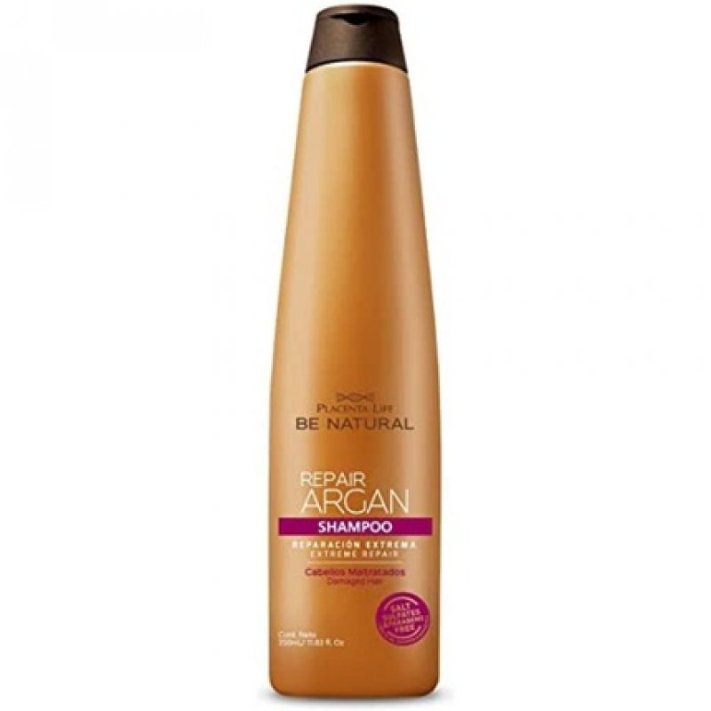Placenta Life Be Natural Nourishing & Repair Argan Shampoo for Damaged Hair 350ml/11.83 fl.oz.