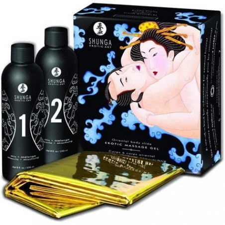 SHUNGA Oriental Body-to-Body Massage Exotic Fruits Strawberry