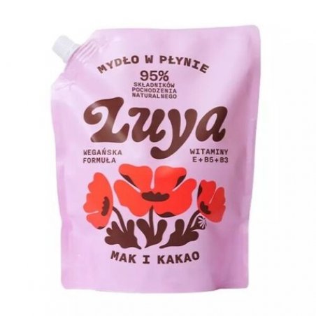 LUYA Liquid Hand Soap with Poppy and Cocoa Refill 800ml