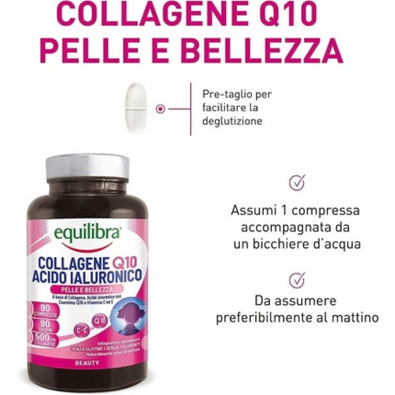 Balance Collagen Q10 Hyaluronic Acid Dietary Supplement for Wellness
